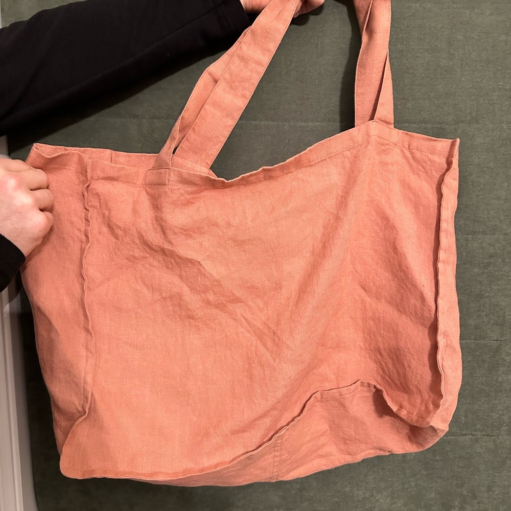 NotPerfectLinen tote bag